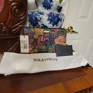 Brahmin Renaissance Melbourne Leather Wristlet